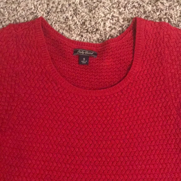 Lucky Brand Lace Sweater - Picture 6 of 7